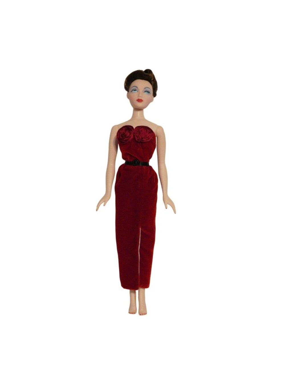 Ashton Drake Gene Marshall Midnight Gamble Doll Redressed Scarlet Temptress Gown